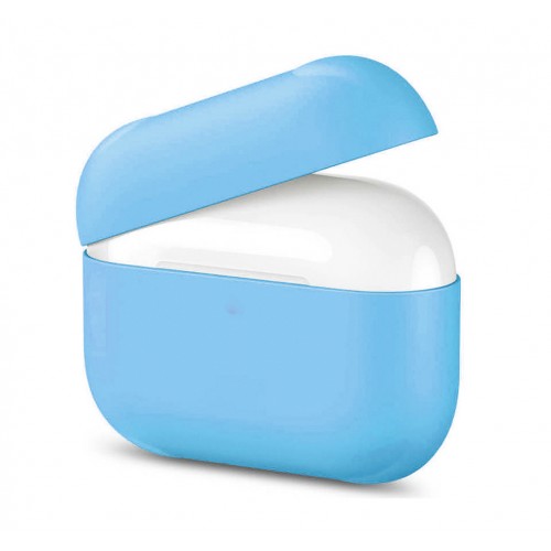 Чехол для Airpods Pro Silicone Case Blue