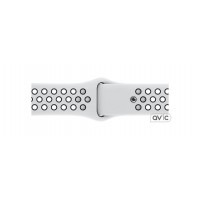 Ремешок Nike+ Apple Watch 38mm Pure Platinum/White Nike Sport Band