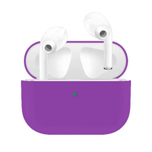 Чехол для Airpods Pro Ultrathin Silicon case Purple