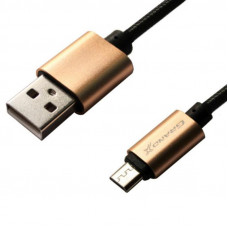 Автомобильное зарядное устройство Grand-X QC Black (CH27BM) + кабель Micro USB