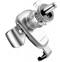 Автодержатель Baseus Gravity Car Mount (Metal type) Silver