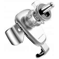 Автодержатель Baseus Gravity Car Mount (Metal type) Silver