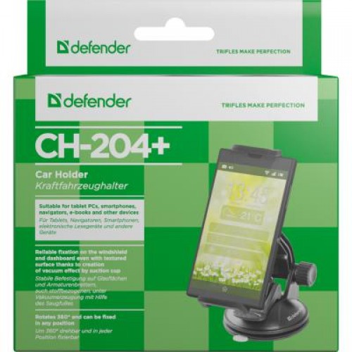 Автодержатель Defender Car holder 204+ for mobile devices (29204)