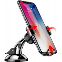 Автодержатель Baseus Osculum Type Gravity Car Mount Black