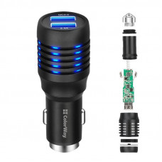 Автомобильное зарядное устройство ColorWay (CW-CHA003-BK)