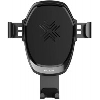 Автодержатель Rock Wireless Charging Gravity Car Mount Grey