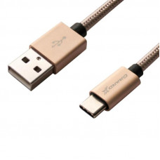 Автомобильное зарядное устройство Grand-X QC Black (CH-27TC) + кабель USB Type C