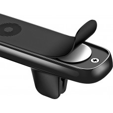 Автодержатель Baseus Double clip Vehicle Mount (Horizontal type) Black
