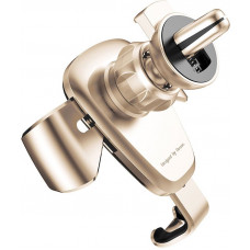 Автодержатель Baseus Gravity Car Mount (Metal type) Gold