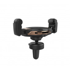 Автодержатель Wireless Charger Hoco S1 Rose Gold
