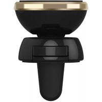 Автодержатель Baseus 360-degree Rotation Magnetic Car Air Vent Mount Holder Luxury Gold
