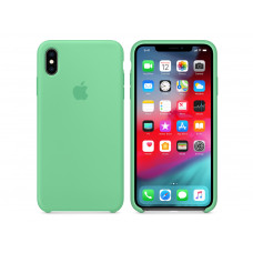 Чехол для Apple iPhone XS Max Silicone Case Mint Copy