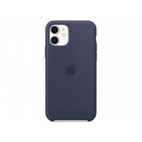Чехол для Apple iPhone 11 Silicone Case Dark Blue Copy