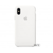 Чехол для Apple iPhone X Silicone Case White (MQT22)