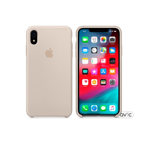 Чехол для Apple iPhone XR Silicone Case Stone Copy