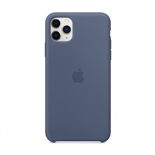 Чехол для Apple iPhone 11 Pro Max Silicone Case Alaskan Blue Copy