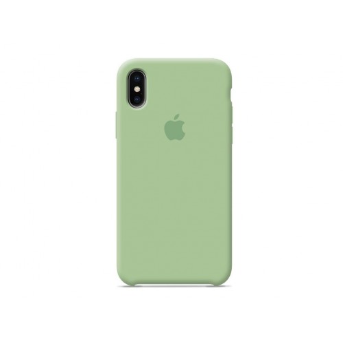 Чехол для Apple iPhone X Silicone Case Mint Copy