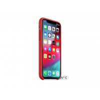 Чехол для Apple iPhone XS Silicone Case PRODUCT RED (MRWC2)