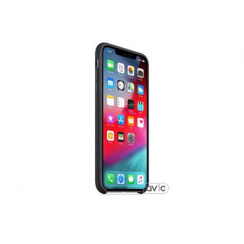 Чехол для Apple iPhone XS Max Silicone Case Coal Copy