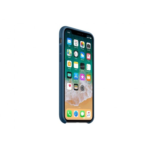 Чехол для Apple iPhone X Silicone Case Ocean Blue Copy