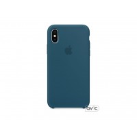 Чехол для Apple iPhone X Silicone Case Sea Blue Copy