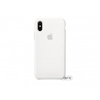 Чехол для Apple iPhone X Silicone Case Sea White Copy