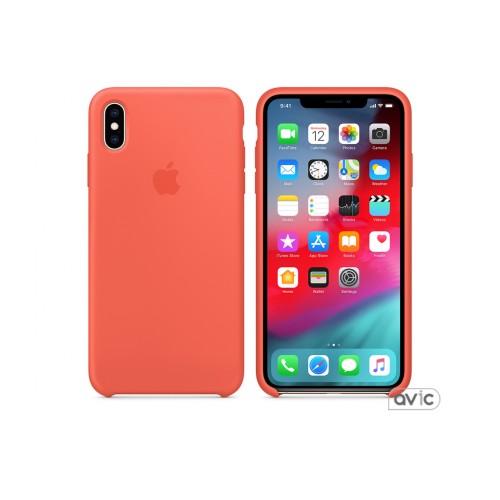 Чехол для Apple iPhone XS Max Silicone Case Nectarine (MTFF2)