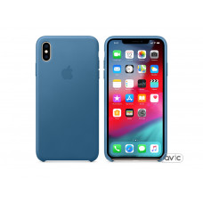Чехол для Apple iPhone XS Max Leather Case Cape Cod Blue (MTEW2)