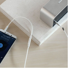 Кабель Remax RL-S120 Smart Aux Cable White