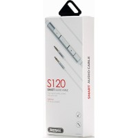 Кабель Remax RL-S120 Smart Aux Cable White