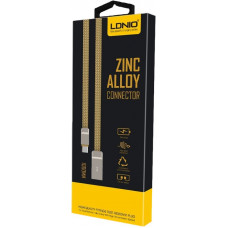 Кабель LDNIO LS20 Micro cable 1m Gold