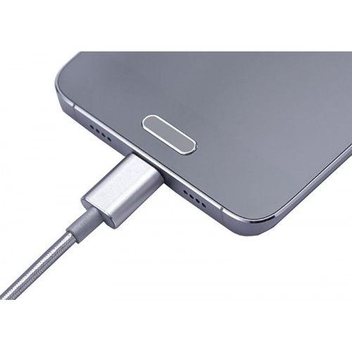 Кабель Xiaomi Metal USB Type-C Cable 1m Silver