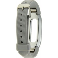 Ремешок UWatch 304 Stainless Steel Wrist Bracelet Milanese Replacement Strap For Mi Band 2 Silver