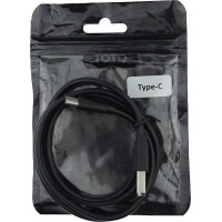 Кабель TOTO TKZ-63 USB cable Type-C 1m Black
