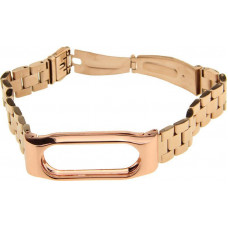 Ремешок UWatch Metal Strap For Xiaomi Mi Band 2 Rose Gold