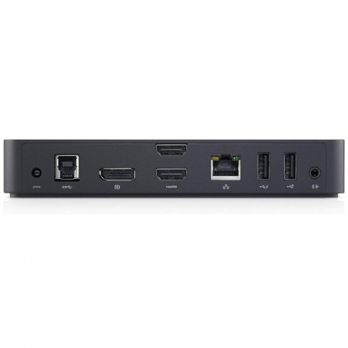 Порт-репликатор Dell USB 3.0 Ultra HD Triple Video Docking Station D3100 EUR (452-BBOT)