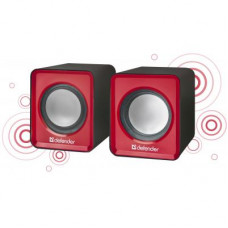 Акустическая система Defender SPK 22 2х2,5W USB red (65502)