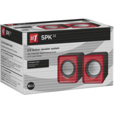 Акустическая система Defender SPK 22 2х2,5W USB red (65502)