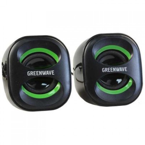 Акустическая система Greenwave SA-225, black-green (R0013761)