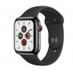 Apple Watch Series 5 LTE 44mm Space Black Steel w. Black b.- Space Black Steel (MWW72/MWWK2)