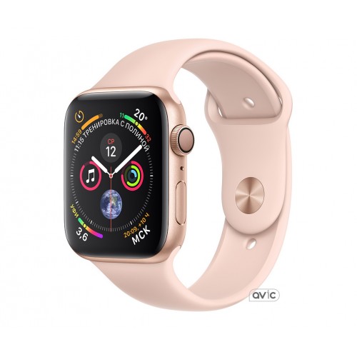 Apple Watch Series 4 GPS+LTE 44mm Gold Alum. w. Pink Sand Sport b. Gold Alum (MTV02, MTVW2)