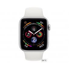 Apple Watch Series 4 GPS + LTE 40mm Silver Alum. w. White Sport b. Silver Alum. (MTUD2, MTVA2)