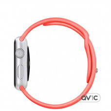 Apple Watch Sport 38mm Silver Aluminum Case with Pink Sport Band (MJ2W2)