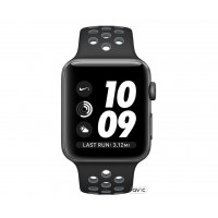 Apple Watch Nike+ Series 2 42mm Space Gray Aluminum Case with Black/Cool Gray Nike Sport Band (MNYY2)