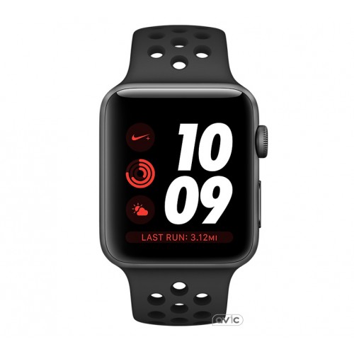 Apple Watch Series 3 Nike+ 42mm GPS Space Gray Aluminum Case with Anthracite/Black Nike Sport Band (MTF42)
