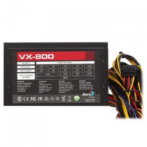 Блок питания AeroCool 800W VX 800 (ACPN-VX80AEY.11 V)