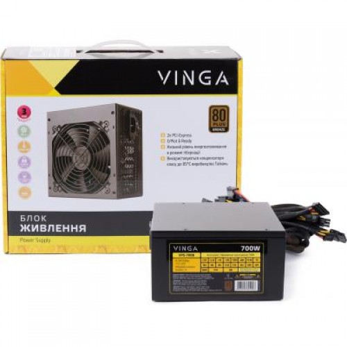 Блок питания Vinga 700W (VPS-700B)