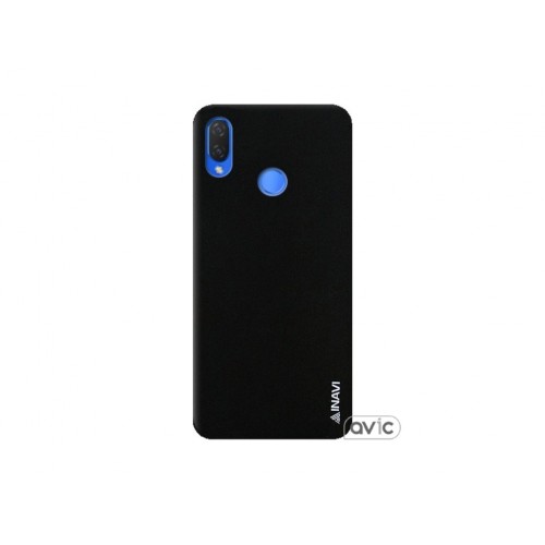 Чехол для Huawei P Smart Plus Black Inavi Simple Color