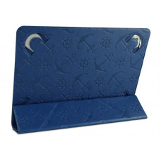 Чехол-книжка Utty Y-case Pattern универсальный 9-10 Blue Anchor (252881)