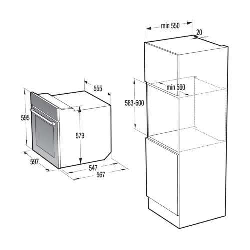 Духовка Gorenje BO747A33BG